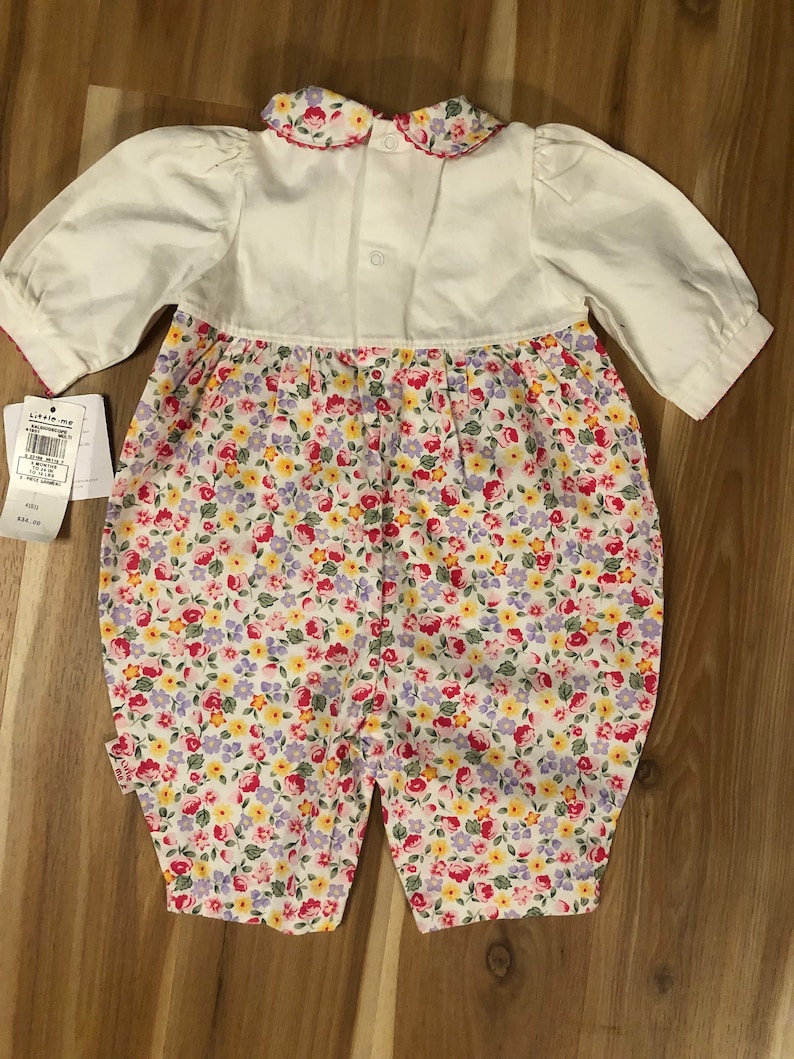 Infant One Piece outfit, Little Me brand Vintage size 3 month Baby Girl Romper