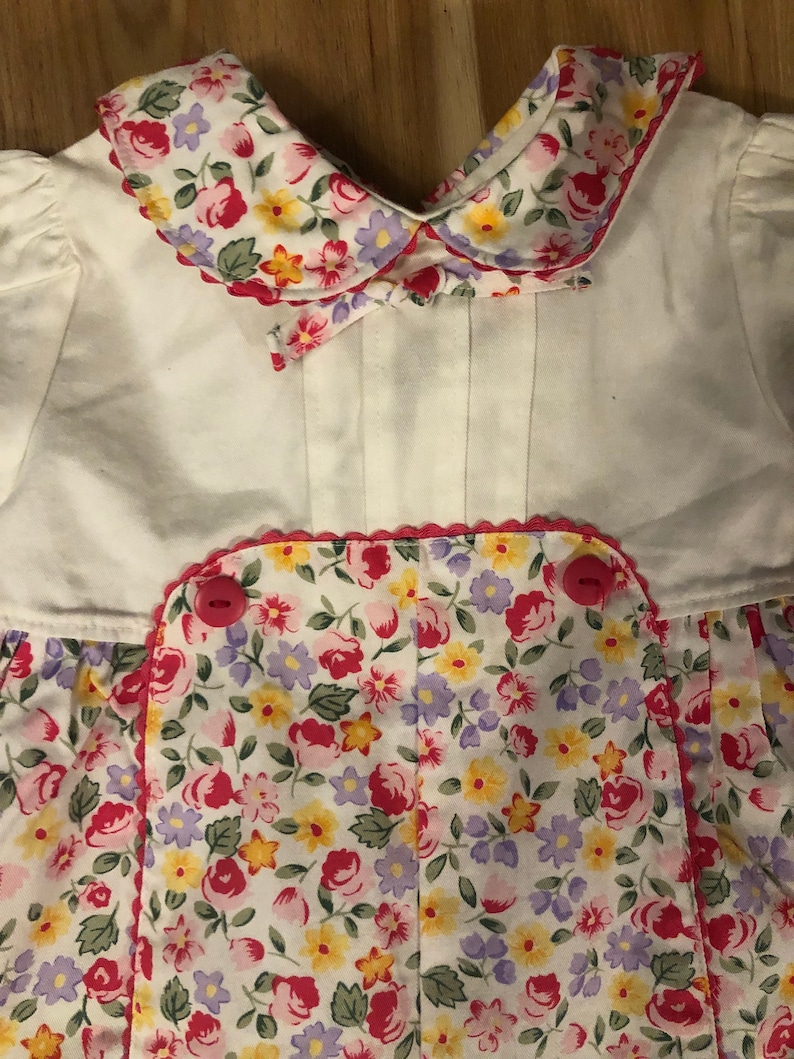 Infant One Piece outfit, Little Me brand Vintage size 3 month Baby Girl Romper