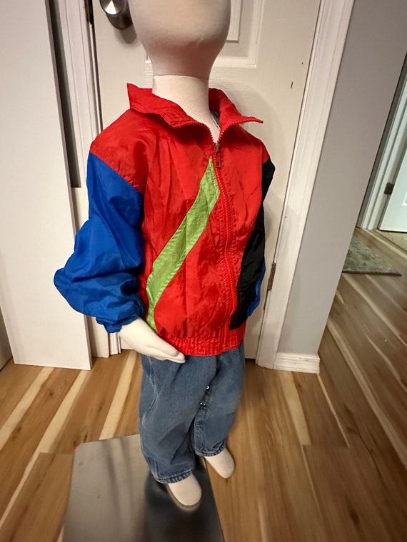 Retro 3T Track Windsuit Jacket Toddlers 90s Athle… - image 2