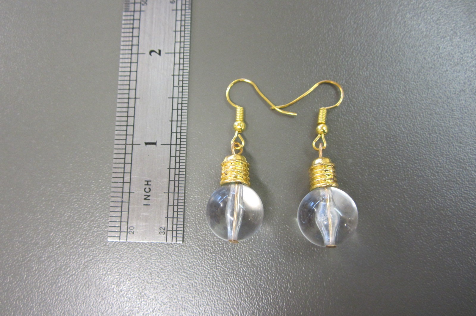 Light Bulb Earrings Plastic Bulb Earrings Imitation Light Etsy