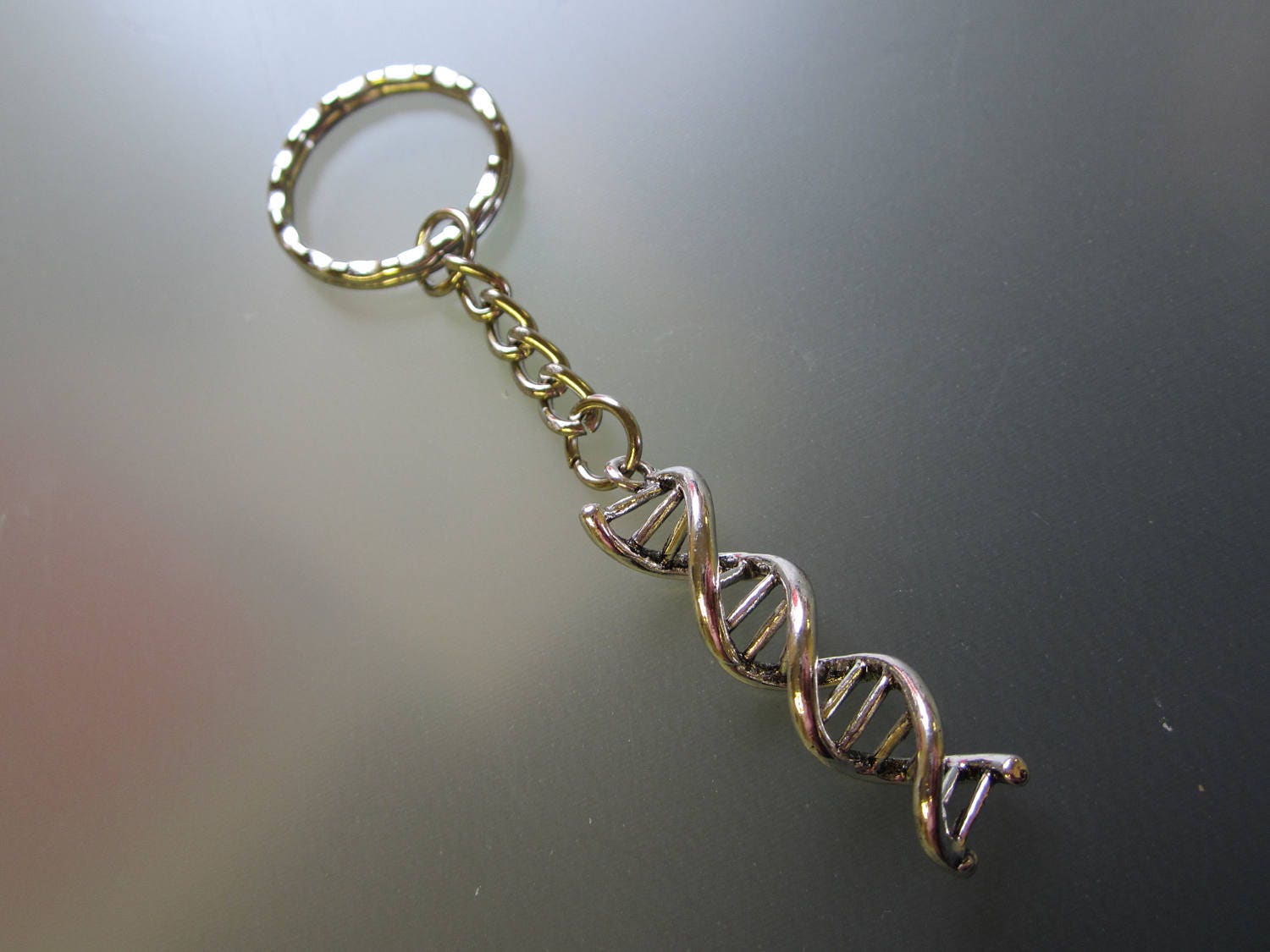 Science Keyring Science Key Ring Science Key Charm Atom Key Etsy UK