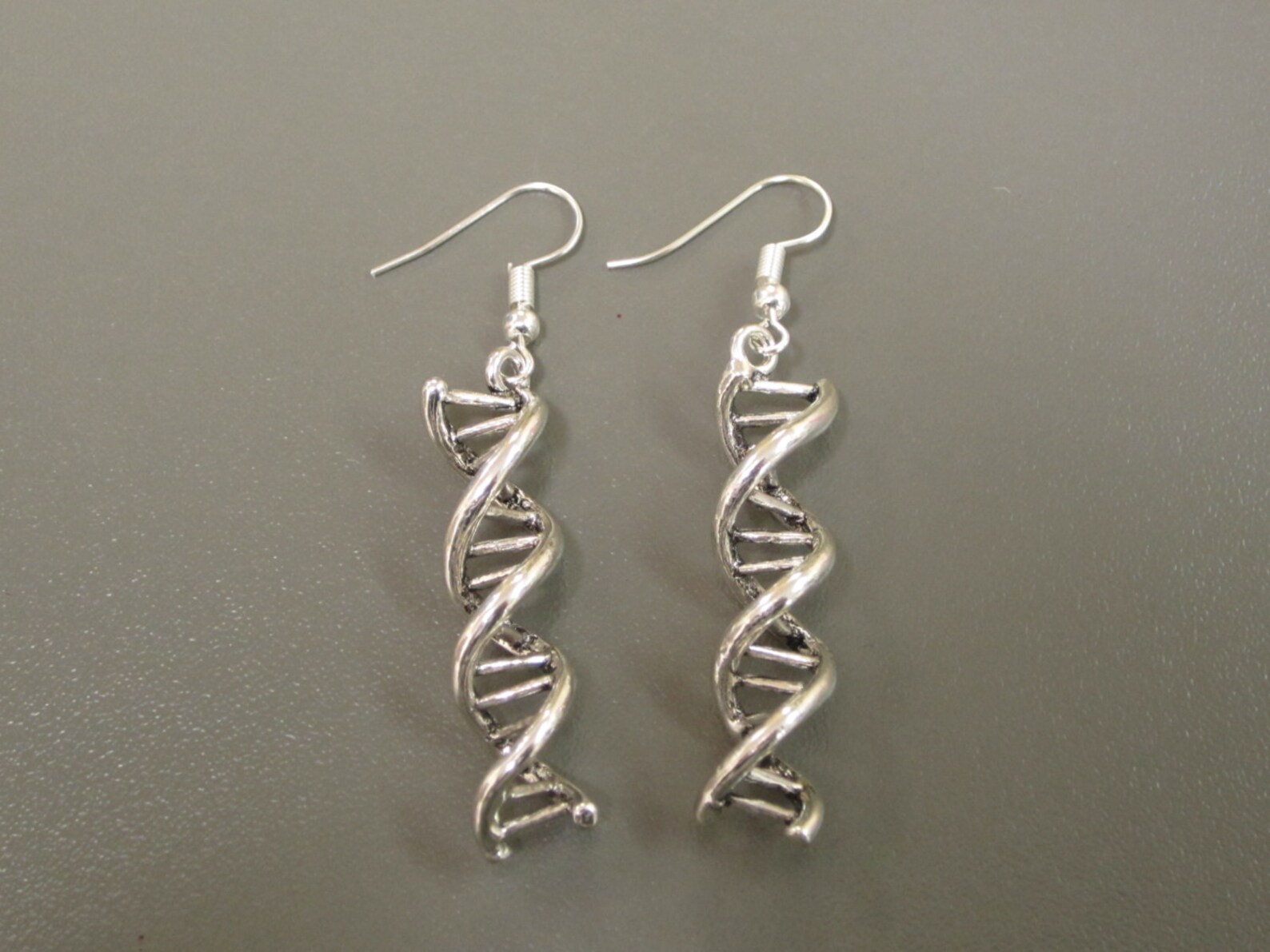 Double Helix Earrings DNA Earrings DNA Strand Earrings Etsy UK