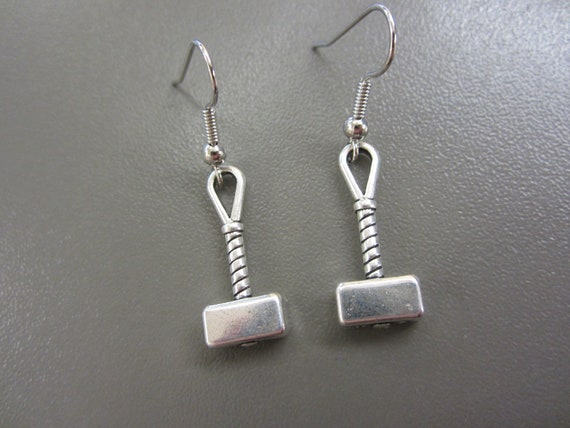 mjolnir earrings