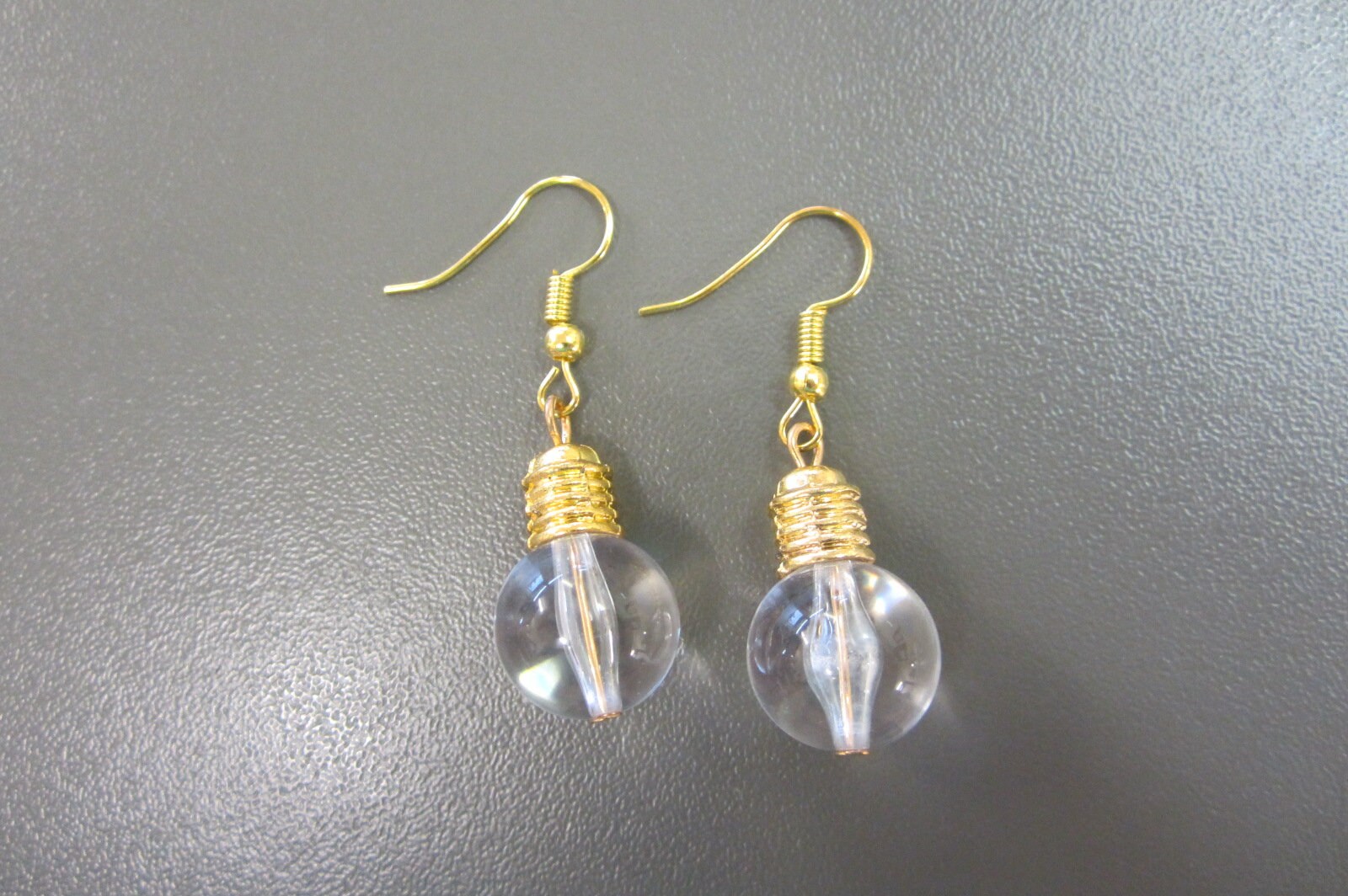 Light Bulb Earrings Plastic Bulb Earrings Imitation Light Etsy