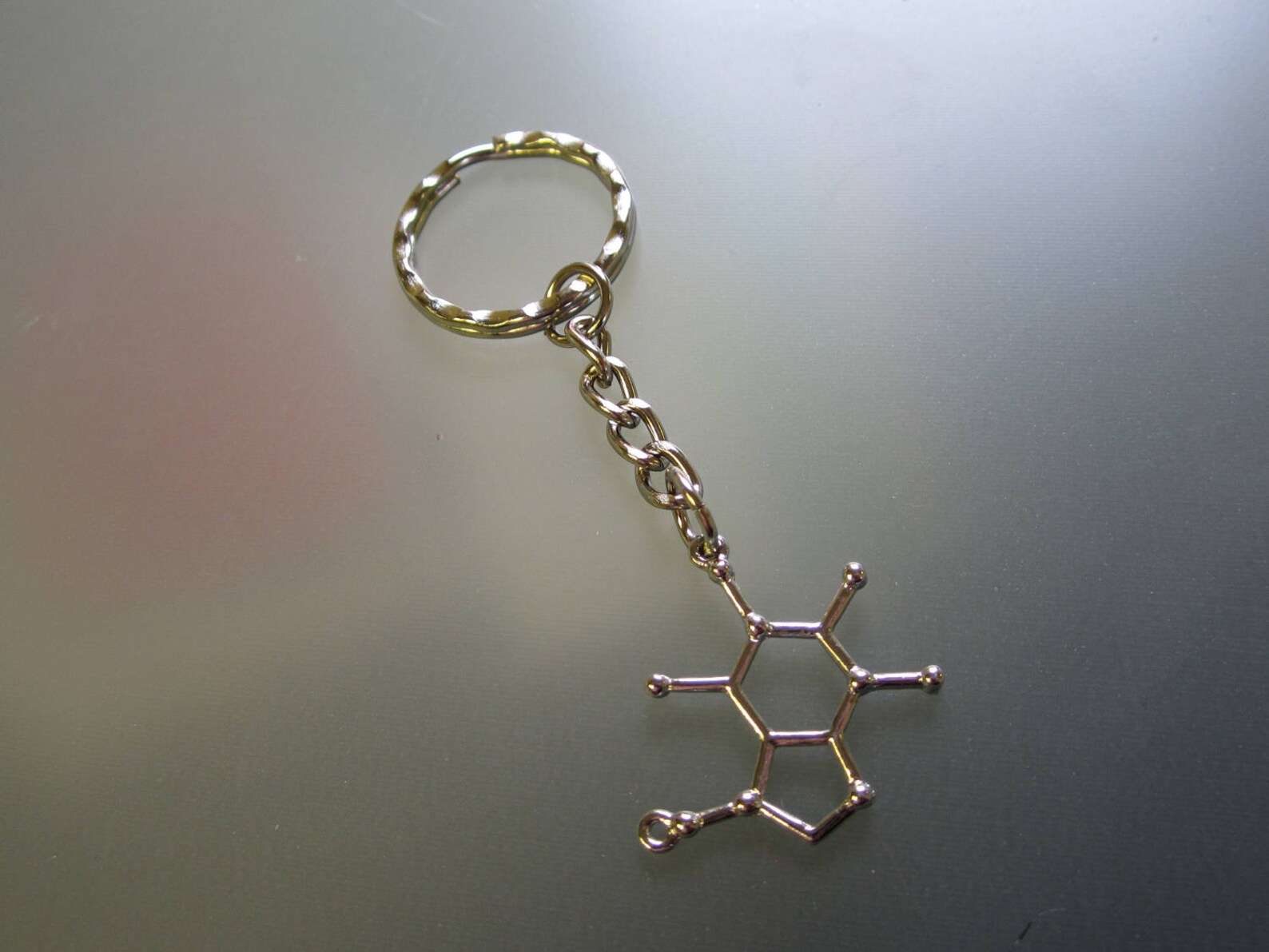 Science Keyring Science Key Ring Science Key Charm Atom Key Etsy UK