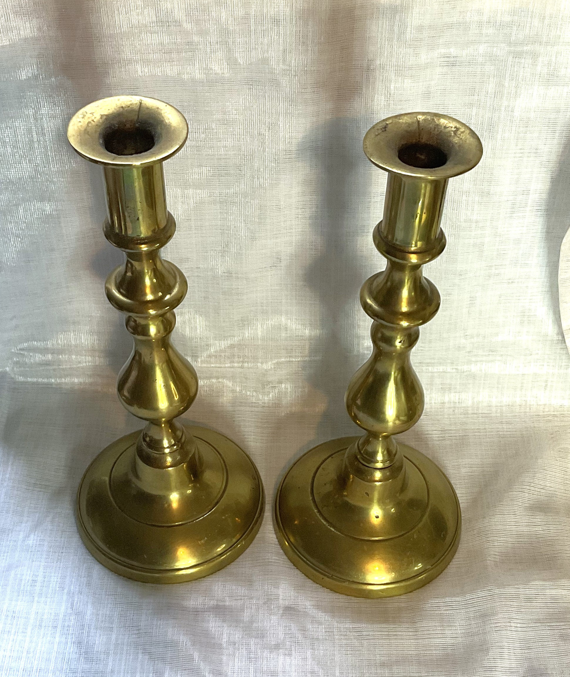 Tall Brass Candlestick Holders -  Canada