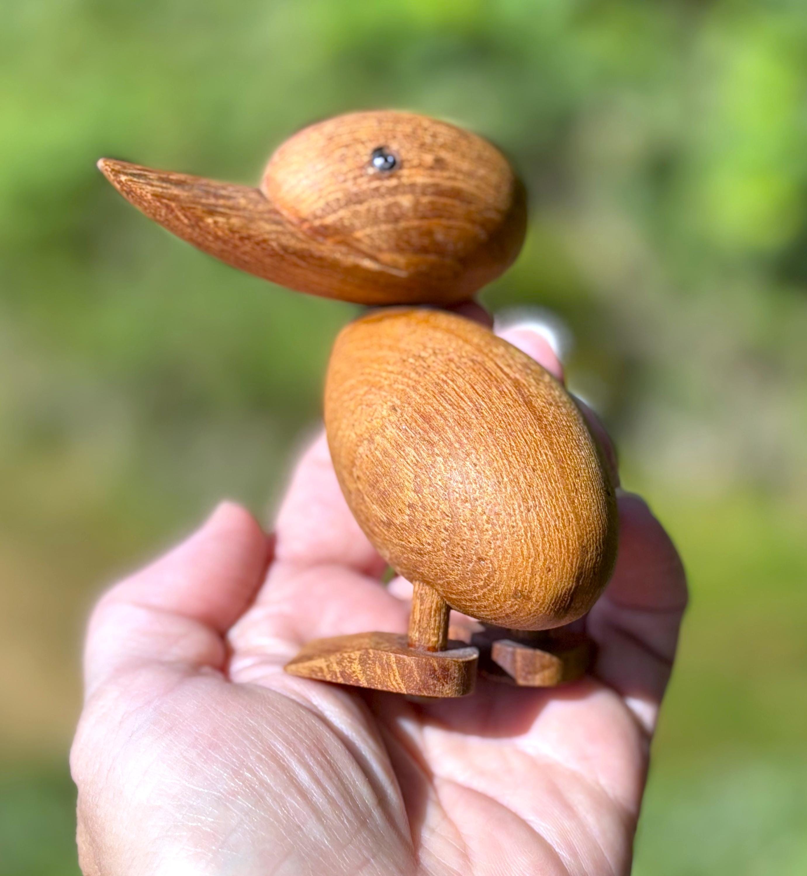 Hans Bolling Style Teak Duckling, Very Nice Condition Mid Century