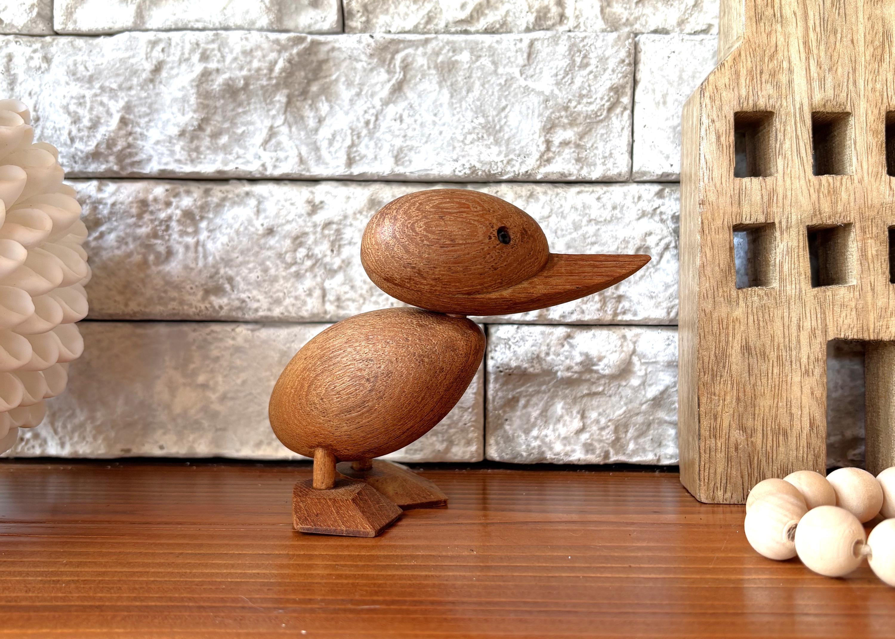 Hans Bolling Style Teak Duckling, Very Nice Condition Mid Century