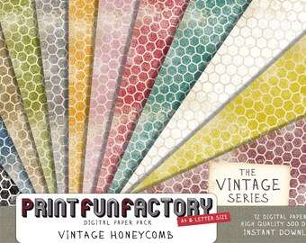 Honeycomb paper | Etsy