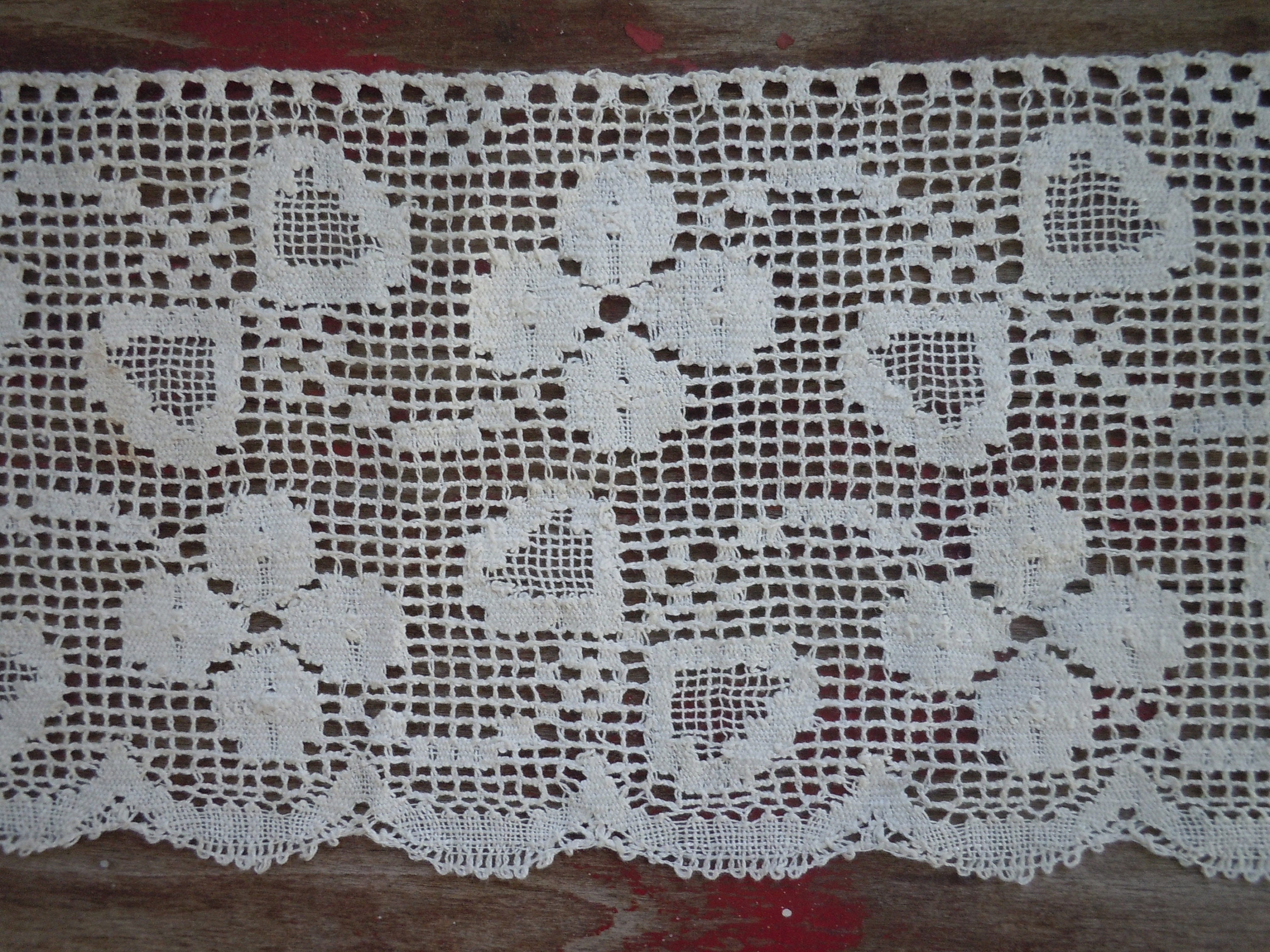 Lace Trim Shamrocks Flowers St Patricks Lucky Charm