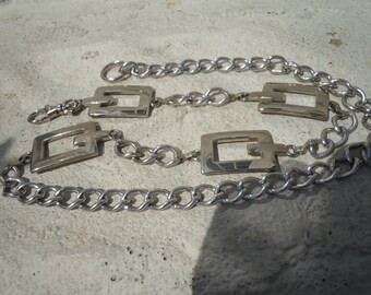 DKNY Vintage Chain Link Belt, Sz. S/M - Etsy display picture 1