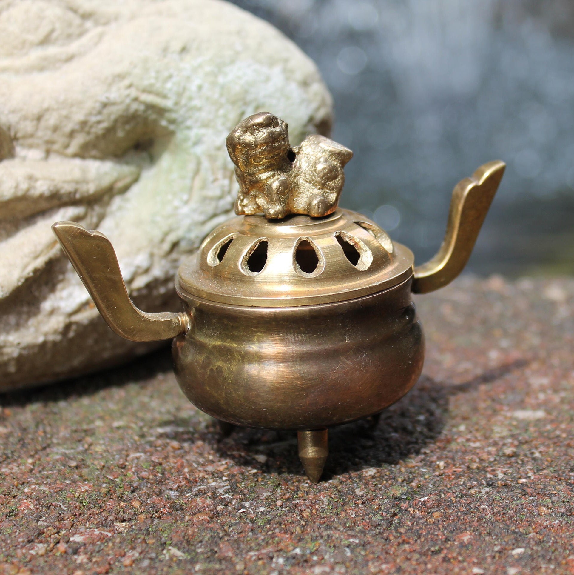 Foo Dog Burner - Etsy Foo Dog Burner - Etsy