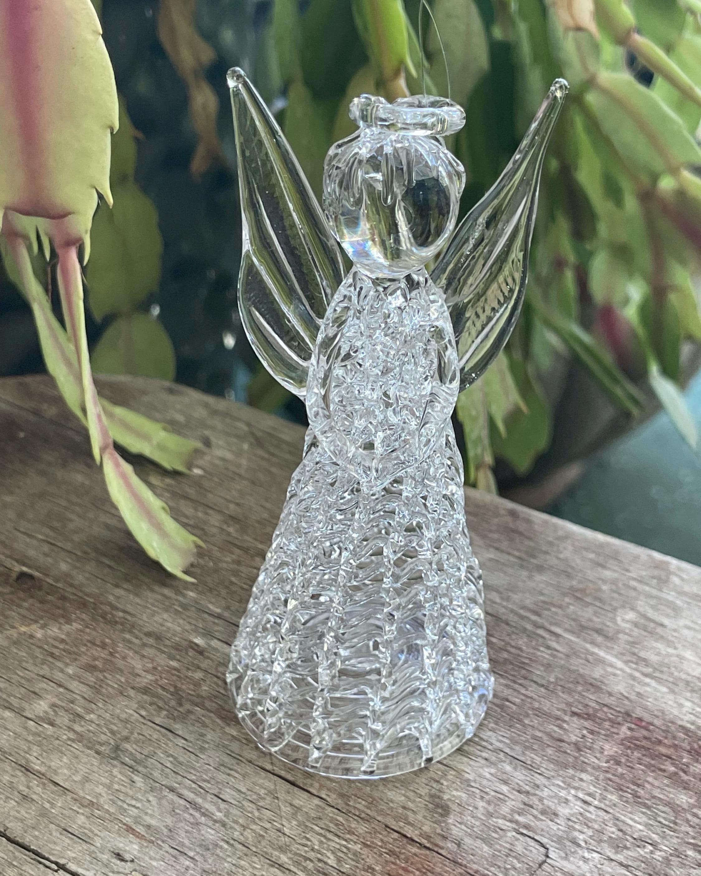 Vintage Glass Angels - Etsy