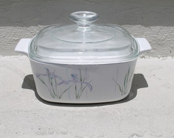 corningware purple iris