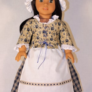 Colonial Outfit -18 Inch Doll Clothes
