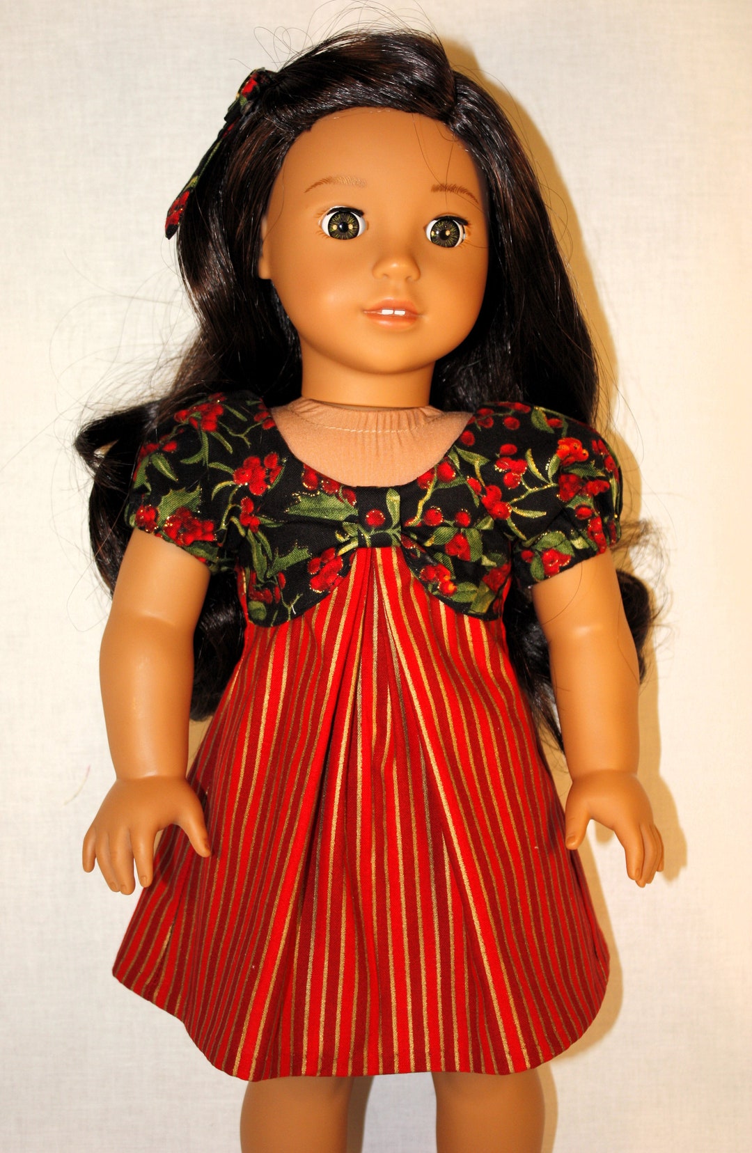18 Inch Doll Clothing Holiday Dress Etsy