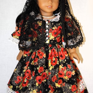 La Bella Señorita - 18 Inch Doll Clothing
