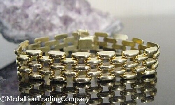 18 Kt Hallmark Real Solid Yellow Gold Handmade Slip-On Bracelet Bangles 20  Grams | eBay