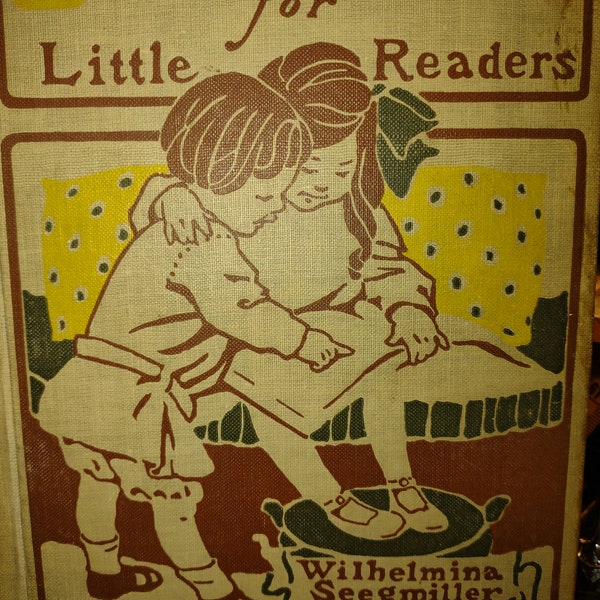 Little Rhymes for Little readers Wilhelmina seegmiller art Ruth Hallock Rand Mcnally small hardcover good condition! textbook