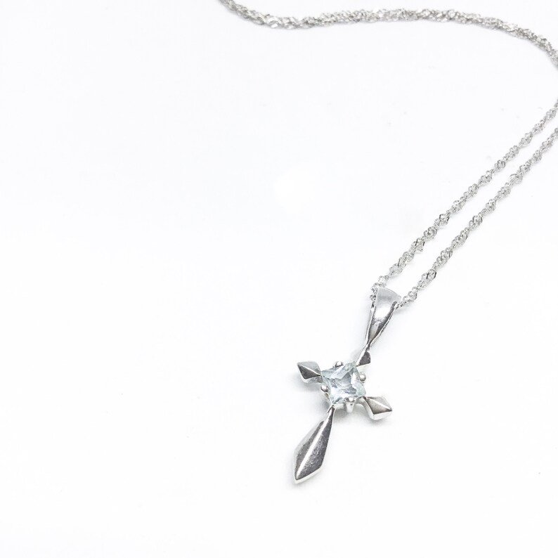 Pendant Blest Jewellery Cubic Zirconia With 925 Silver,18 Inches 925 Silver Chain\u00a0