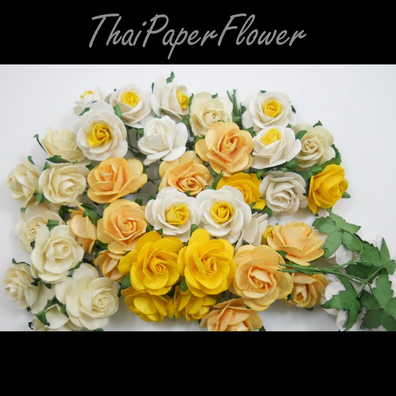 100 Paper Flowers Scrapbook Cardmaking Birthday Party Art Craft Supply P700-601 100 Paper Flowers Scrapbook Cardmaking Birthday Party Art Craft Supply P700-601