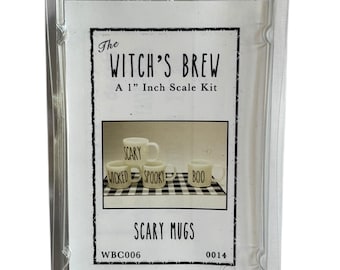 Robin Betterley 1” Scale Scary Mugs Kit