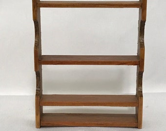 Dollhouse Miniature 1"Scala Mensola in Legno