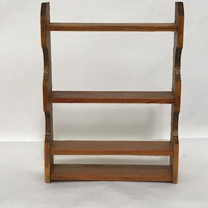 Puppenhaus Miniatur 1&quot; Holz Regal