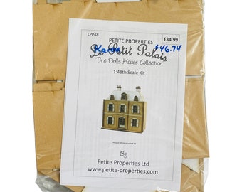 Dollhouse Miniature 1/4” Scale Le Petit Palais Kit by Petite Properties