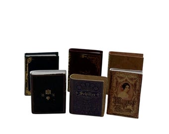 Dollhouse Miniature 1” Scale Faux Books