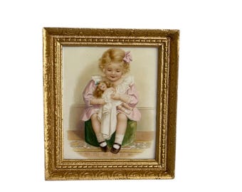 Dollhouse Miniature 1” Scale Baby Picture