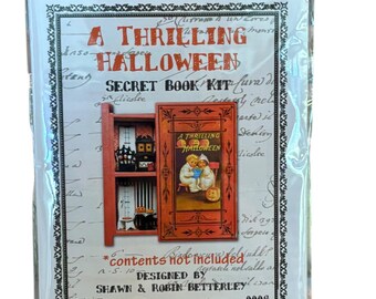 Robin Betterley A Thrilling Halloween Secret Book & Furnishing Kit