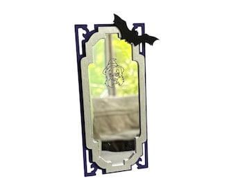 Dollhouse Miniature 1” Scale Gothic Style Mirror
