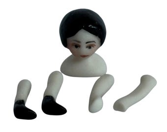 Dollhouse Miniature 1” Scale Porcelain Doll Kit by Ethel Hicks