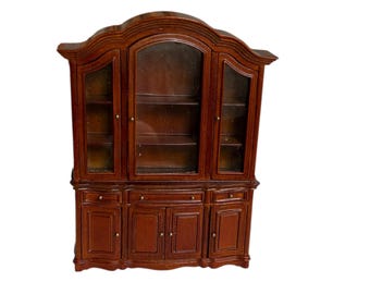 Dollhouse Miniature 1” Scale JBM Display Cabinet
