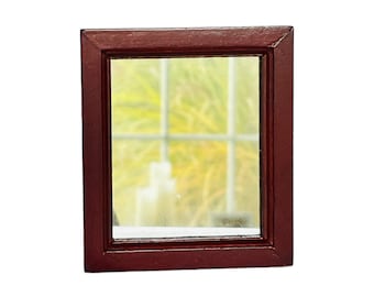 Dollhouse Miniature 1" Scale Mirror