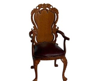 Dollhouse Miniature 1" Scale Bespaq Arm Chair