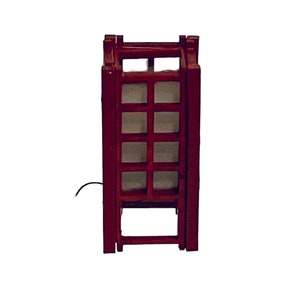 Dollhouse Miniature 1” Scale Chinese Hanging Lantern