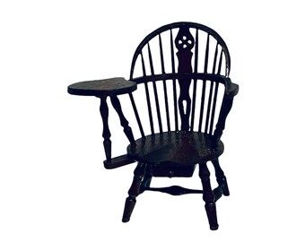 Dollhouse Miniature 1/2” Scale Windsor Chair by William "Bill" Clinger