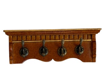 Dollhouse Miniature 1" Scale Wall Shelf