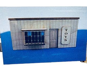 Dollhouse Miniature 1/144” Scale Toy Shop Kit