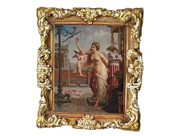 Dollhouse Miniature 1” Scale Victorian Picture