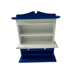 Dollhouse Miniature 1” Scale Hutch