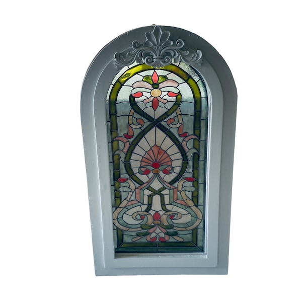 Stained Glass Window Dollhouse Etsy