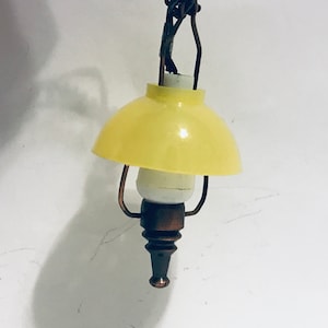 Dollhouse Miniature 1” Scale Colonial Hanging Lamp