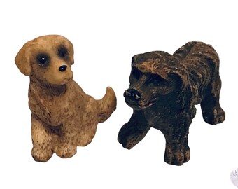 Dollhouse Miniature 1" Scale Resin Dog