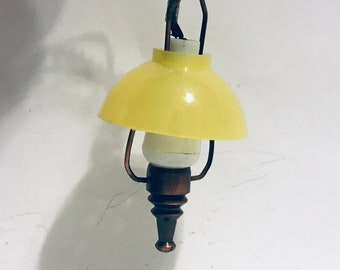 Dollhouse Miniature 1” Scale Colonial Hanging Lamp