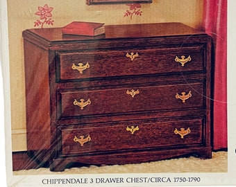 Dollhouse Miniature 1” Scale Chest Kit