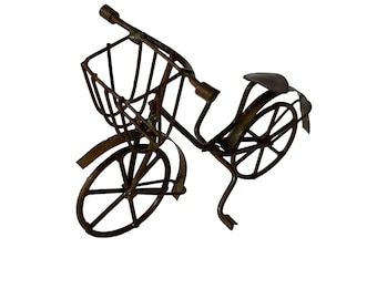 Buy Dollhouse Decoration Accessory, 1:12 Dollhouse Miniature Metal Bike Bicycle with Spinning Wheels Creative Game Gift for Dolls Online at Low Prices in India