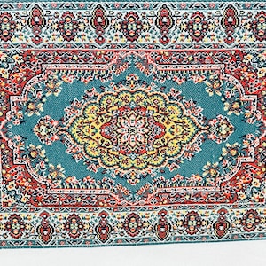 Casa de muñecas miniatura 1 &quot;Escala Persian Rug